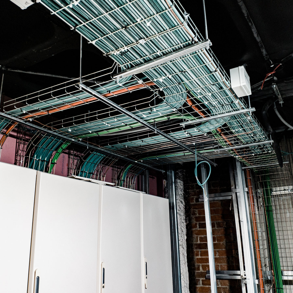 Cable Tray and Wiring