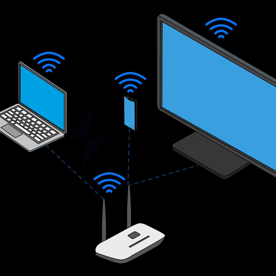 Wi-Fi and wired network